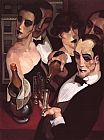 Juarez Machado Champagne Waiter painting